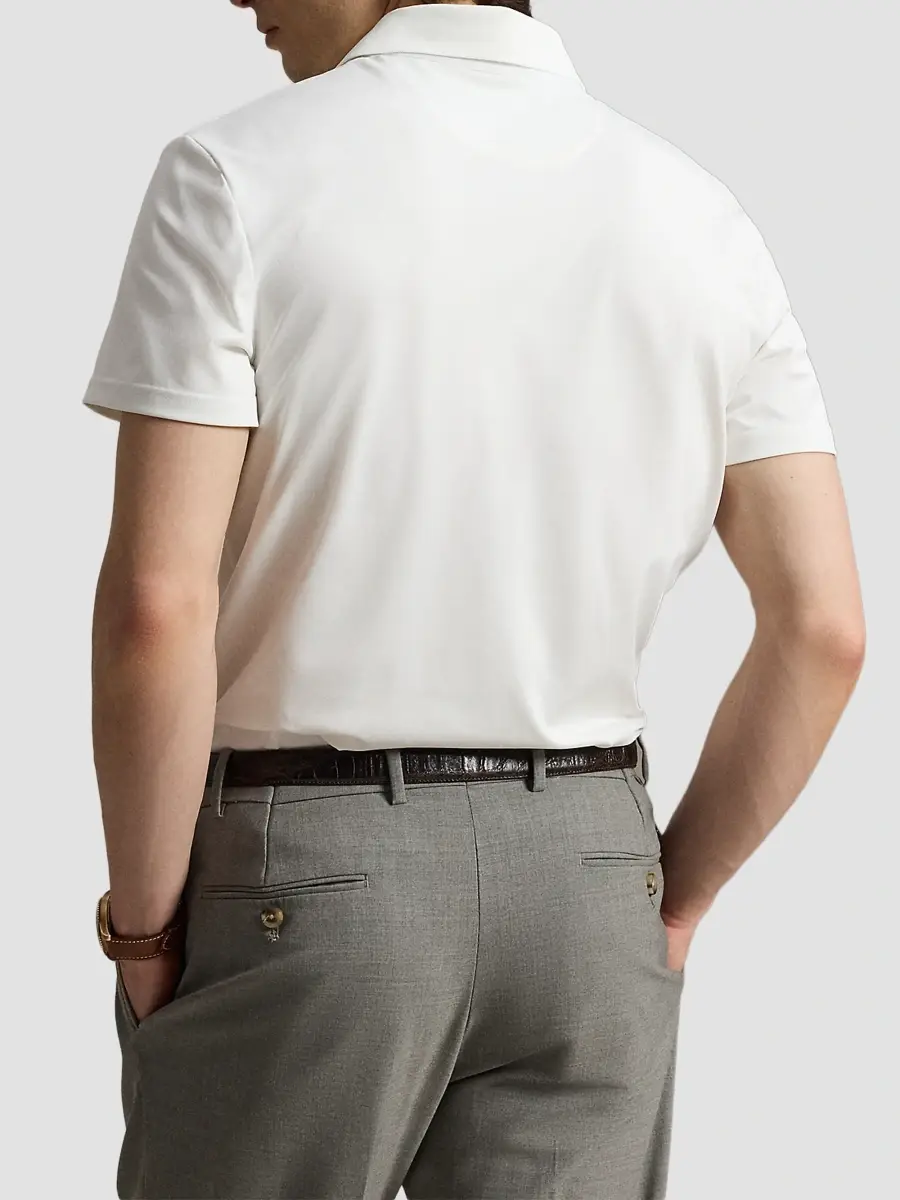 RLX Ralph Lauren Men's Airtech Pique Knit Polo Shirt | Thumbnail 3