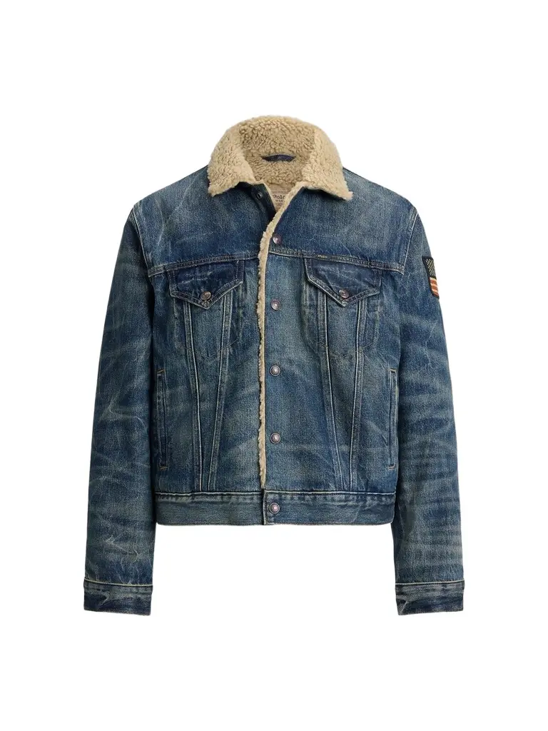 Polo Ralph Lauren Men's Fleece-Lined Denim Trucker Jacket