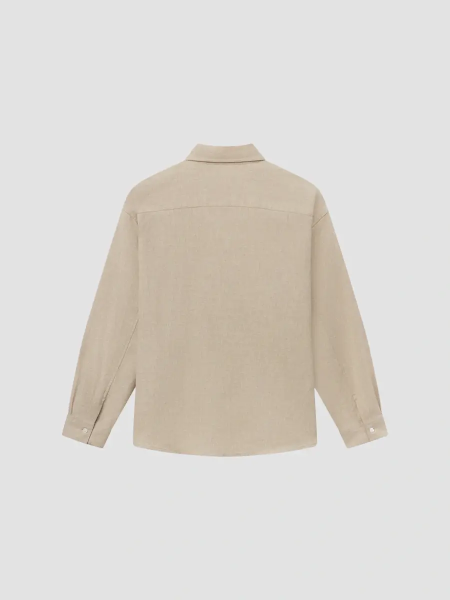 Frame Men's Heathered Pocket Shirt | Thumbnail 7 Frame Men's Heathered Pocket Shirt | Thumbnail 7