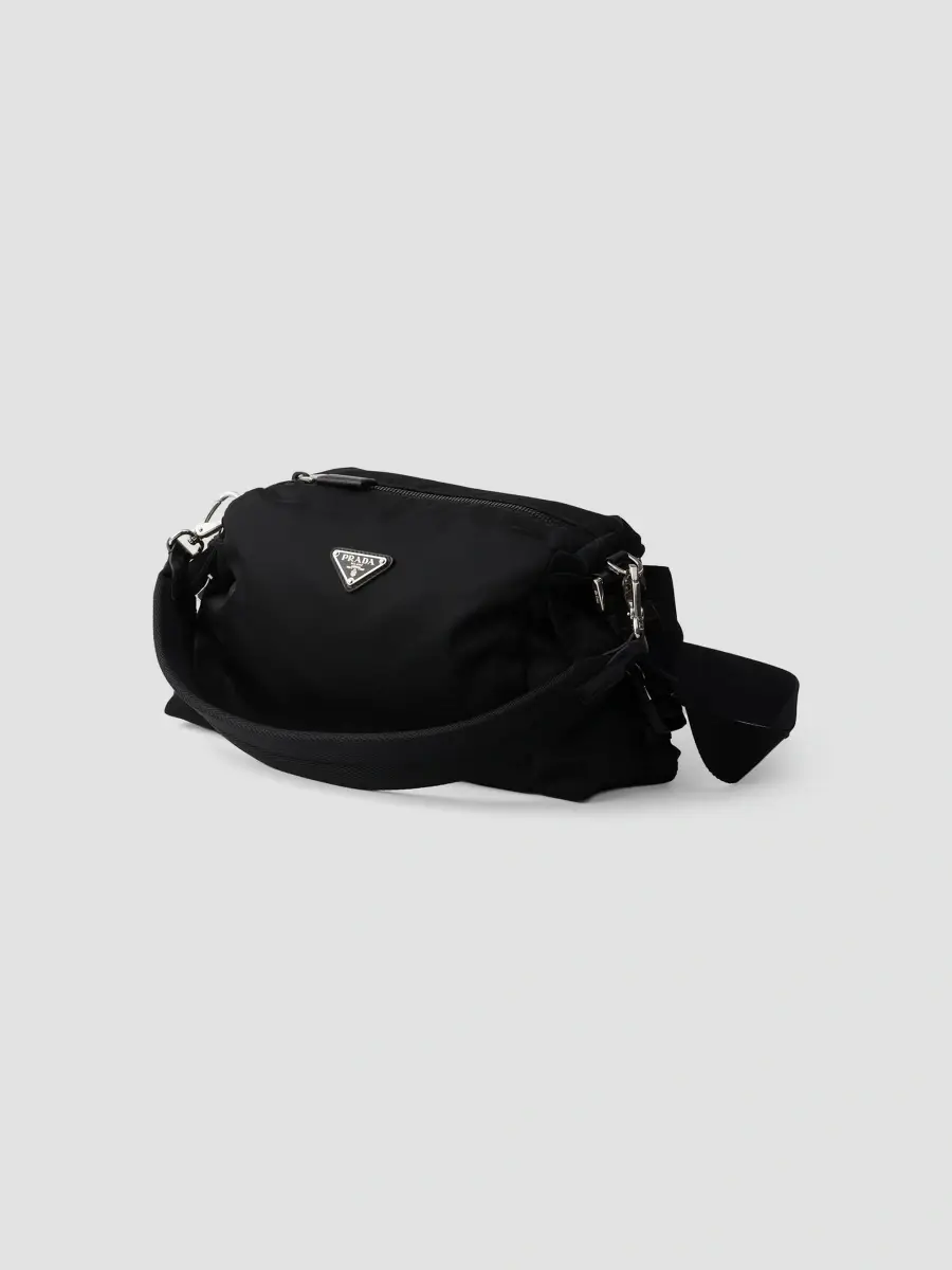 Prada Men's Explore Re-Nylon and Leather Bag | Thumbnail 4 Prada Men's Explore Re-Nylon and Leather Bag | Thumbnail 4