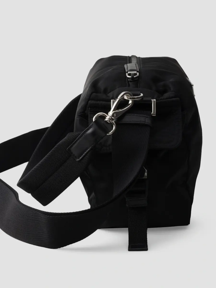 Prada Men's Explore Re-Nylon and Leather Bag | Thumbnail 6 Prada Men's Explore Re-Nylon and Leather Bag | Thumbnail 6