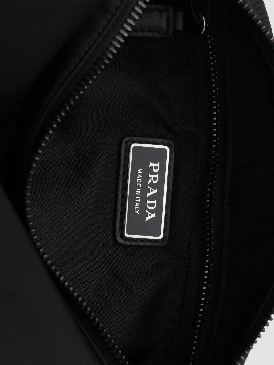 Prada Men's Explore Re-Nylon and Leather Bag | Thumbnail 7 Prada Men's Explore Re-Nylon and Leather Bag | Thumbnail 7