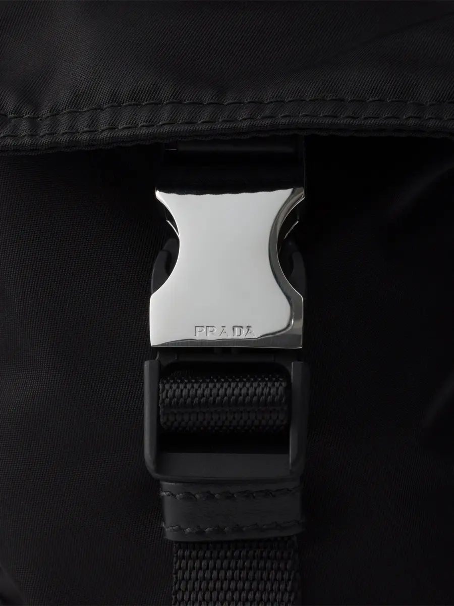 Prada Men's Explore Re-Nylon and Leather Bag | Thumbnail 8 Prada Men's Explore Re-Nylon and Leather Bag | Thumbnail 8