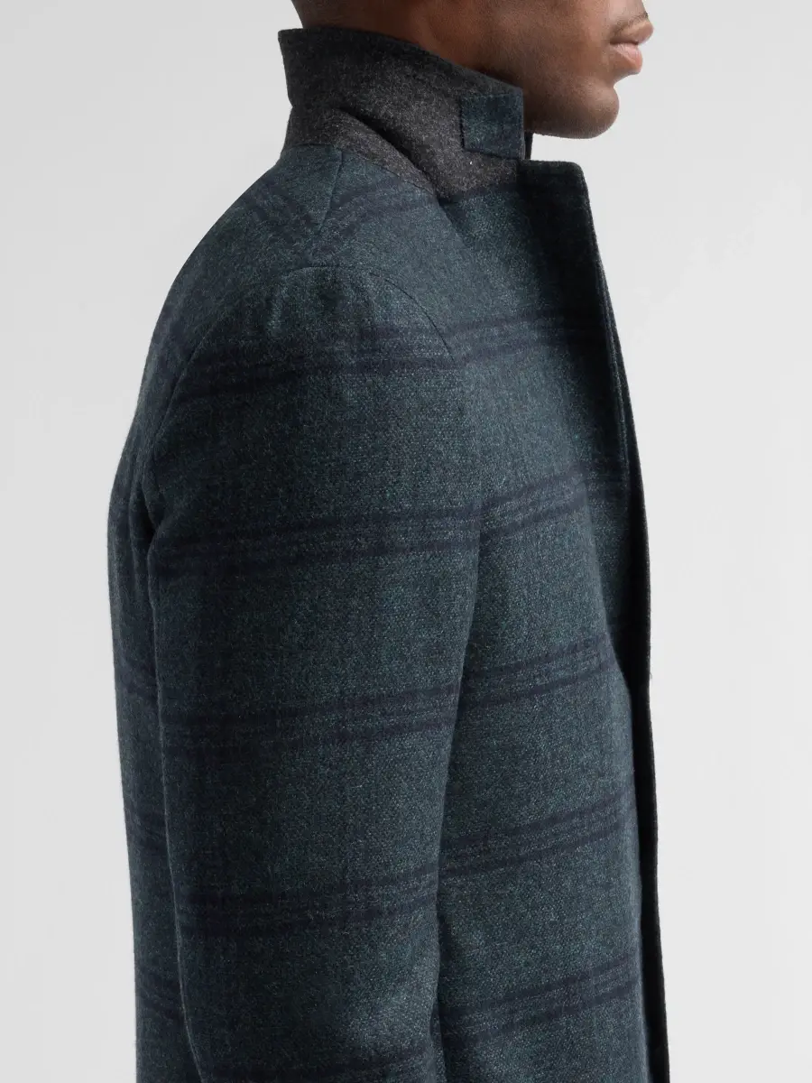 Kiton Men's Plaid Cashmere Single-Breasted Sport Coat | Thumbnail 7