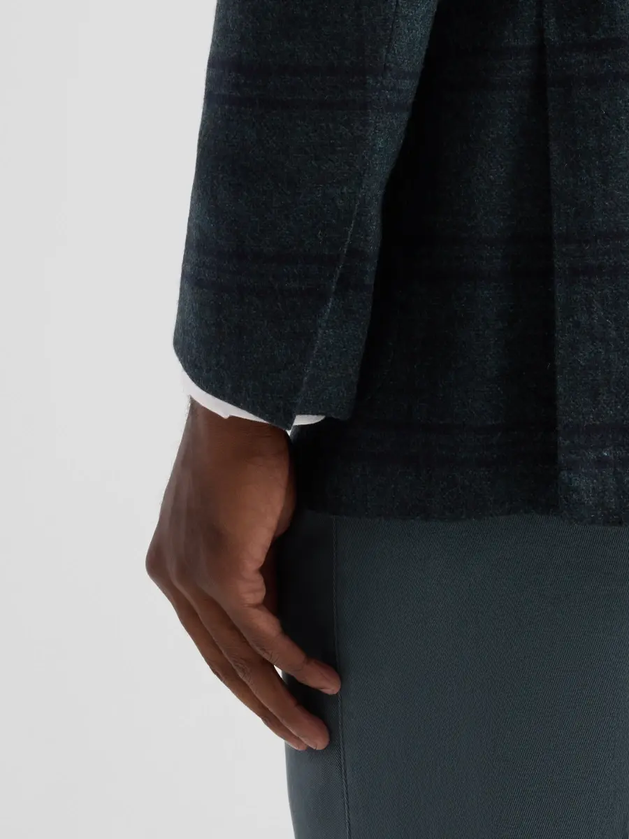 Kiton Men's Plaid Cashmere Single-Breasted Sport Coat | Thumbnail 8