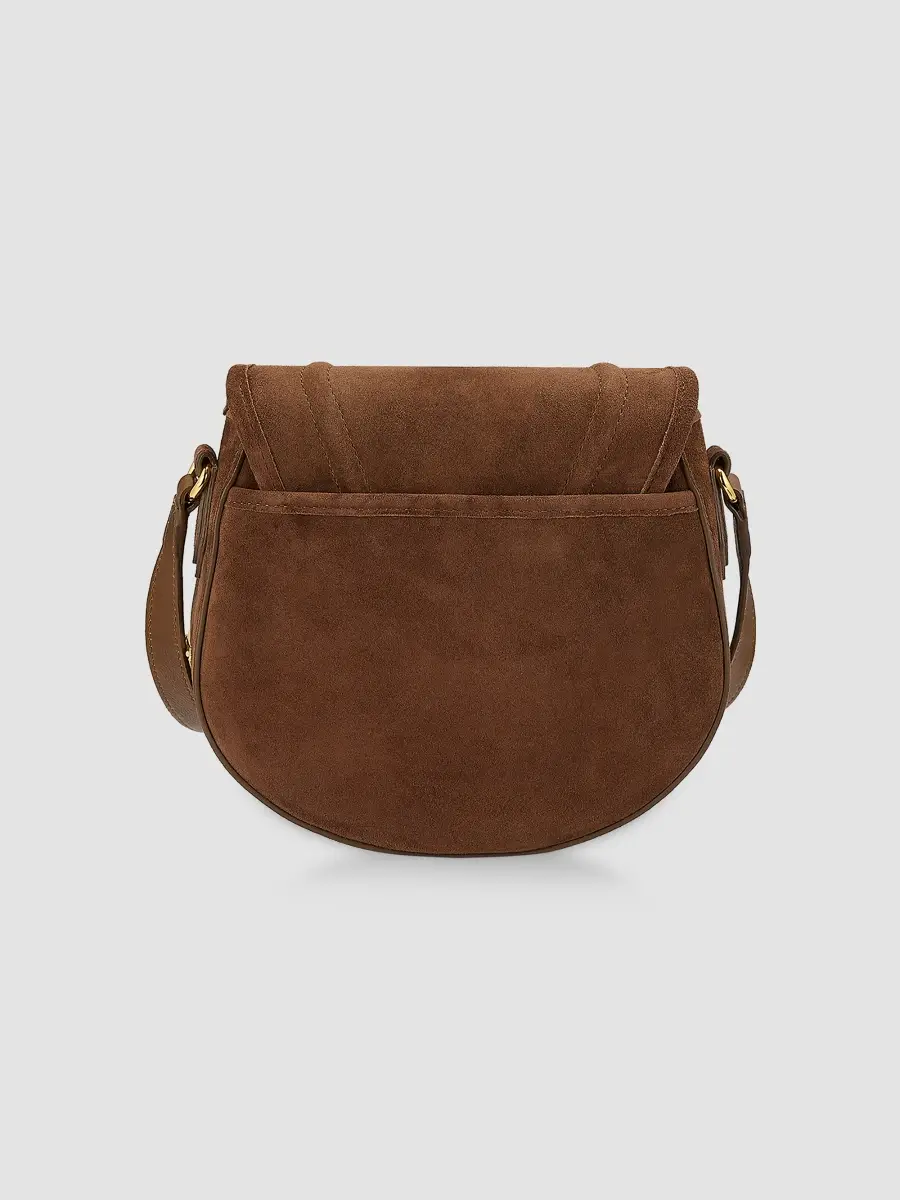 GiGi New York Women's Jenni Suede Saddle Bag | Thumbnail 3 GiGi New York Women's Jenni Suede Saddle Bag | Thumbnail 3