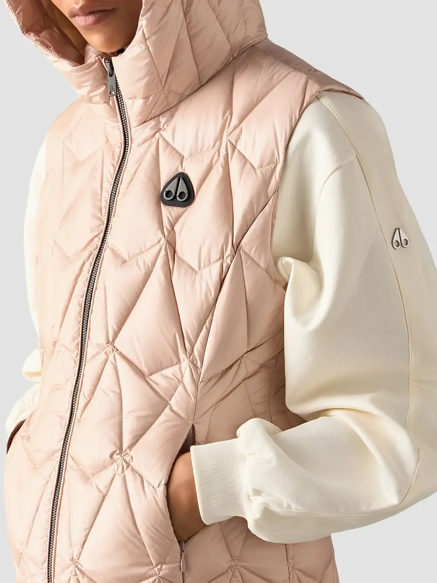 Moose Knuckles Women's Iceberg Quilted Down Puffer Vest | Thumbnail 5 Moose Knuckles Women's Iceberg Quilted Down Puffer Vest | Thumbnail 5