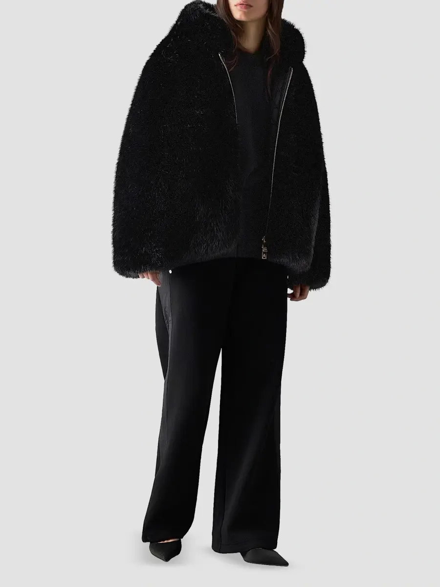 Moose Knuckles Women's Bunny Ember Faux-Fur Jacket | Thumbnail 2 Moose Knuckles Women's Bunny Ember Faux-Fur Jacket | Thumbnail 2