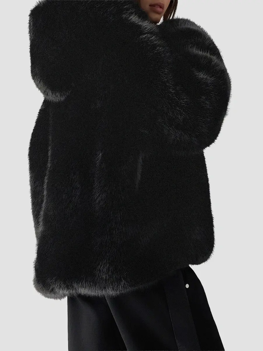 Moose Knuckles Women's Bunny Ember Faux-Fur Jacket | Thumbnail 3 Moose Knuckles Women's Bunny Ember Faux-Fur Jacket | Thumbnail 3