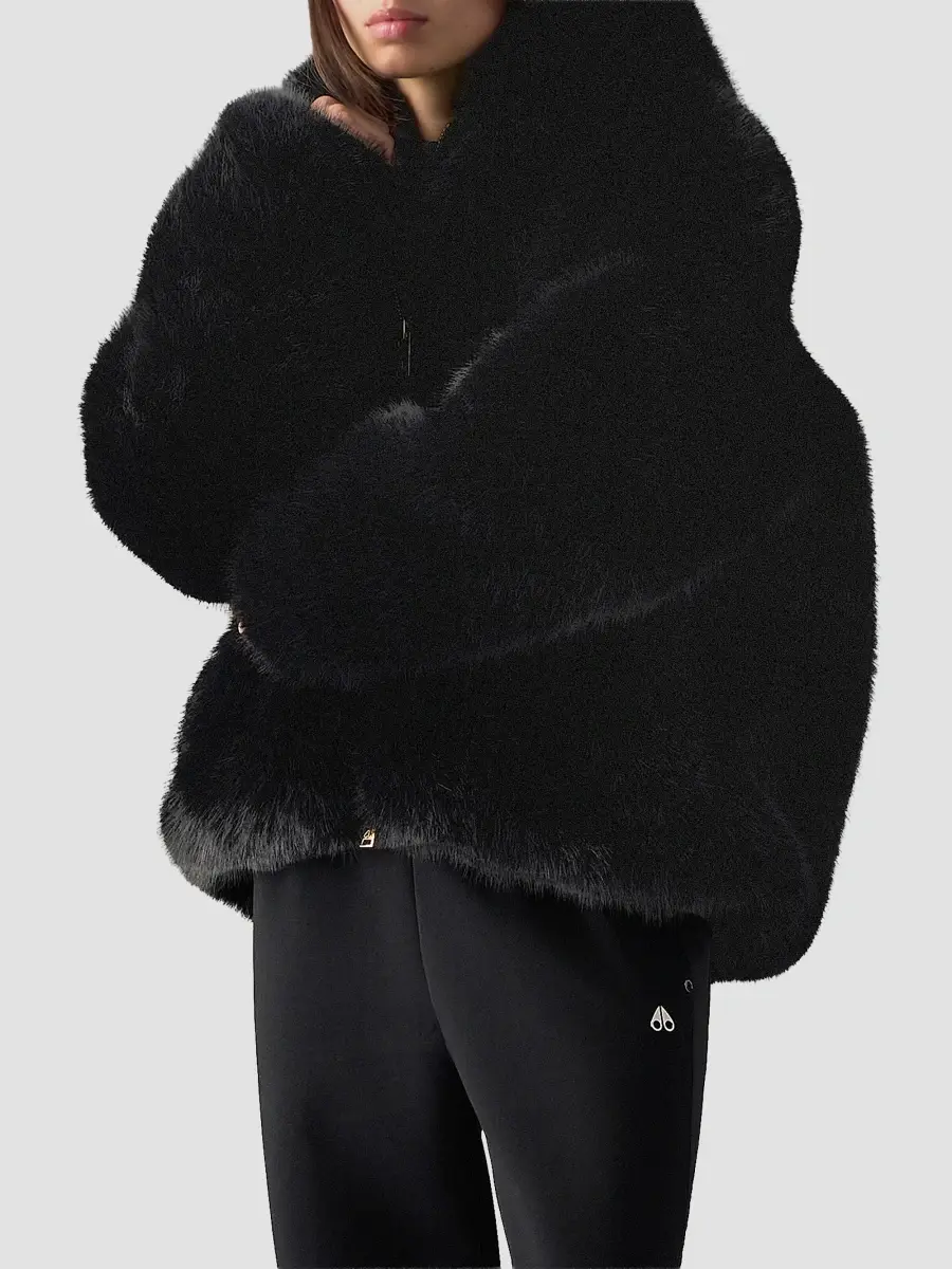 Moose Knuckles Women's Bunny Ember Faux-Fur Jacket | Thumbnail 4 Moose Knuckles Women's Bunny Ember Faux-Fur Jacket | Thumbnail 4