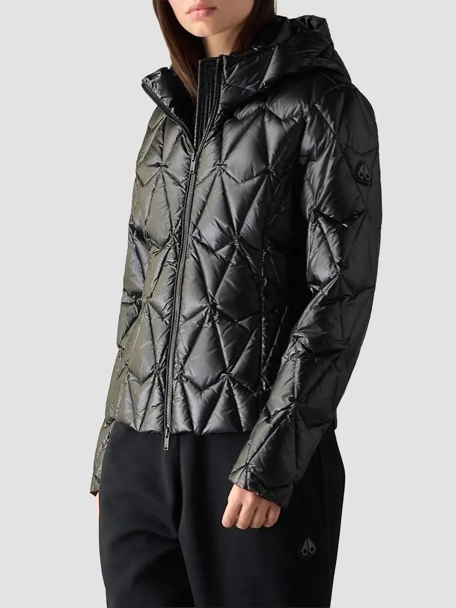 Moose Knuckles Women's Iceberg Quilted Down Lightweight Jacket | Thumbnail 4 Moose Knuckles Women's Iceberg Quilted Down Lightweight Jacket | Thumbnail 4