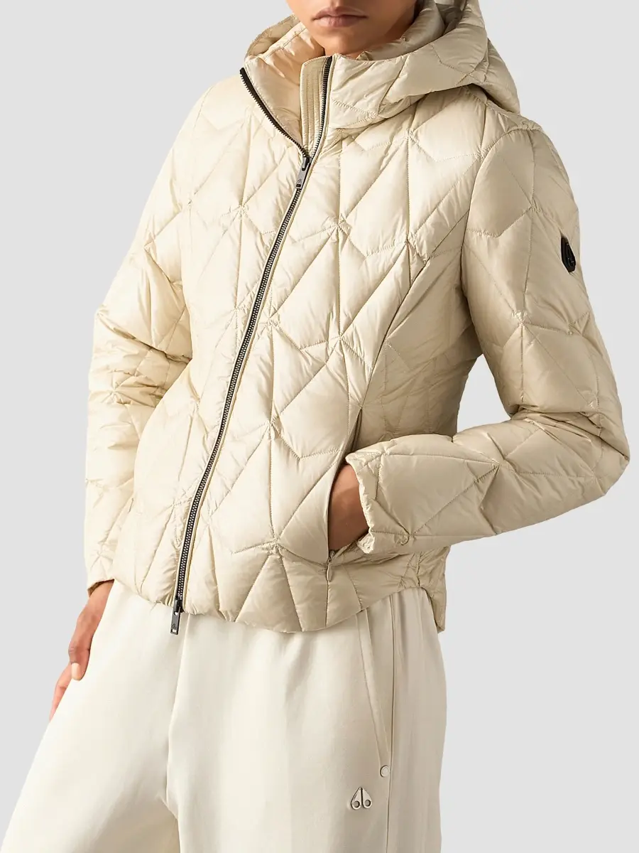 Moose Knuckles Women's Iceberg Quilted Down Lightweight Jacket | Thumbnail 4