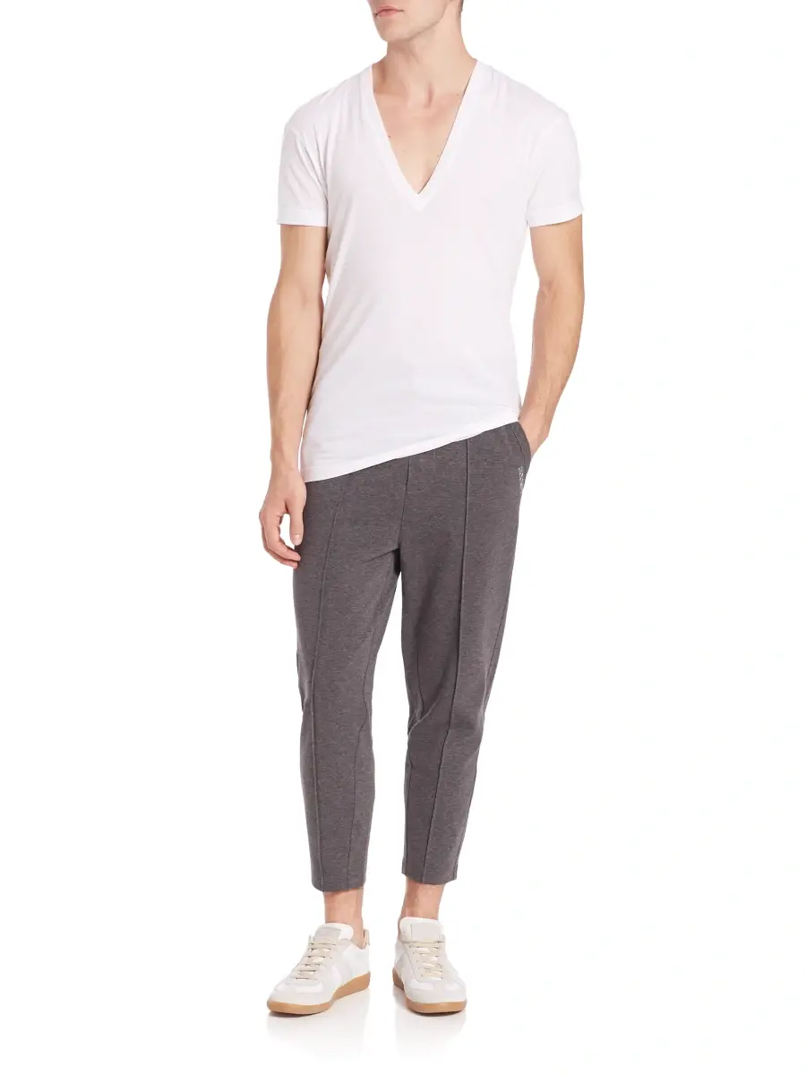 2XIST Pima Cotton Slim-Fit V-Neck Tee | Thumbnail 2