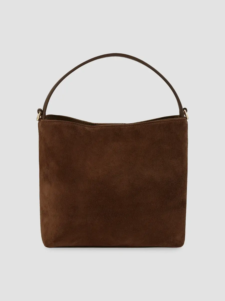 GiGi New York Women's Tate Suede Bucket Bag | Thumbnail 3
