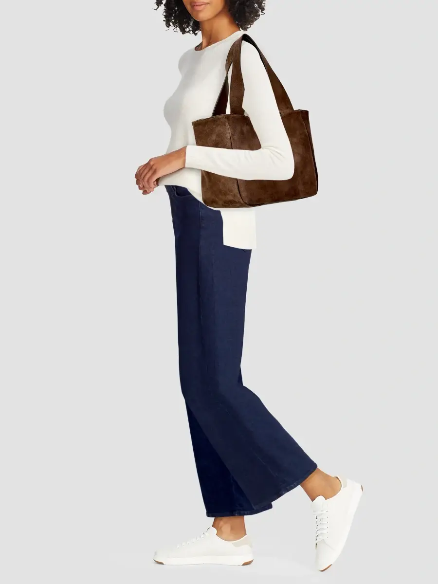 GiGi New York Women's Mercer Suede Tote Bag | Thumbnail 2
