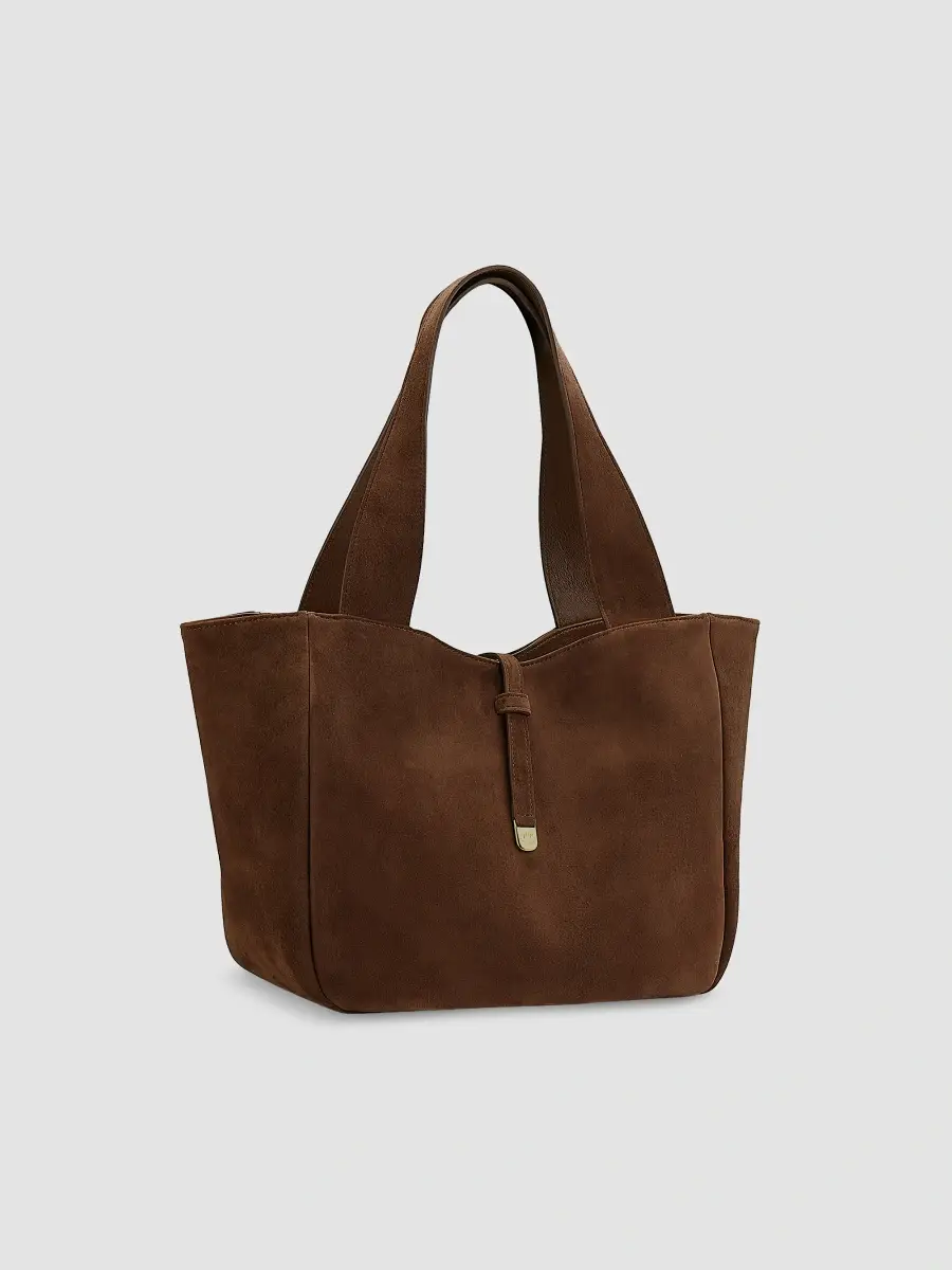 GiGi New York Women's Mercer Suede Tote Bag | Thumbnail 4