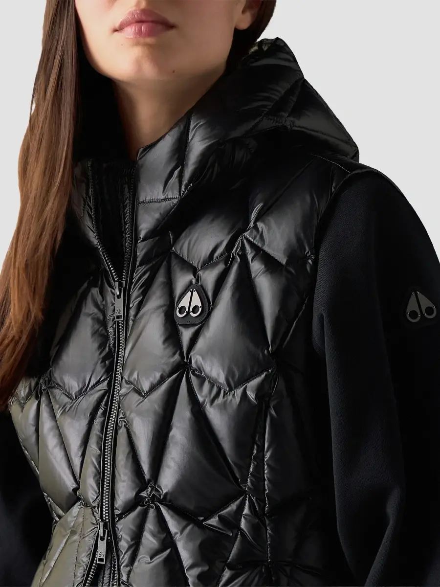 Moose Knuckles Women's Iceberg Quilted Down Puffer Vest | Thumbnail 5 Moose Knuckles Women's Iceberg Quilted Down Puffer Vest | Thumbnail 5
