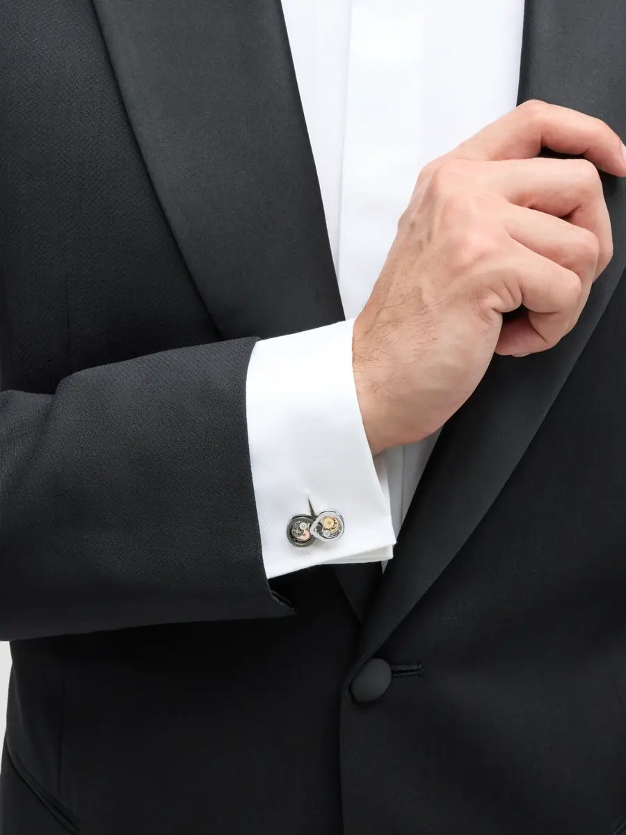 Tateossian Men's Infinity Gear Cufflinks | Thumbnail 2 Tateossian Men's Infinity Gear Cufflinks | Thumbnail 2