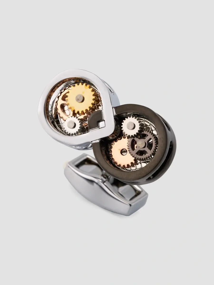 Tateossian Men's Infinity Gear Cufflinks | Thumbnail 3 Tateossian Men's Infinity Gear Cufflinks | Thumbnail 3