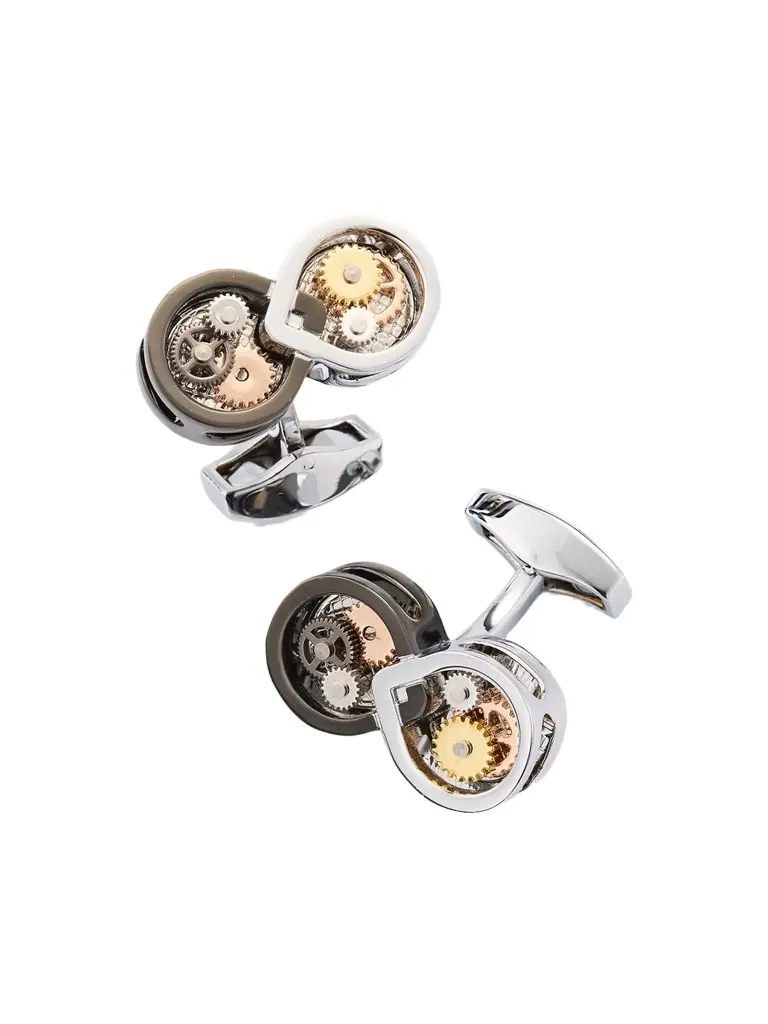 Tateossian Men's Infinity Gear Cufflinks