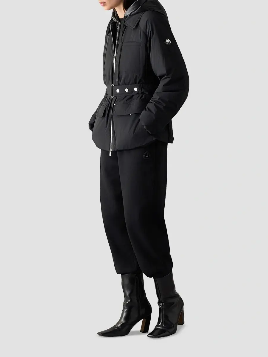 Moose Knuckles Women's Tegan Belted Down Coat | Thumbnail 2 Moose Knuckles Women's Tegan Belted Down Coat | Thumbnail 2