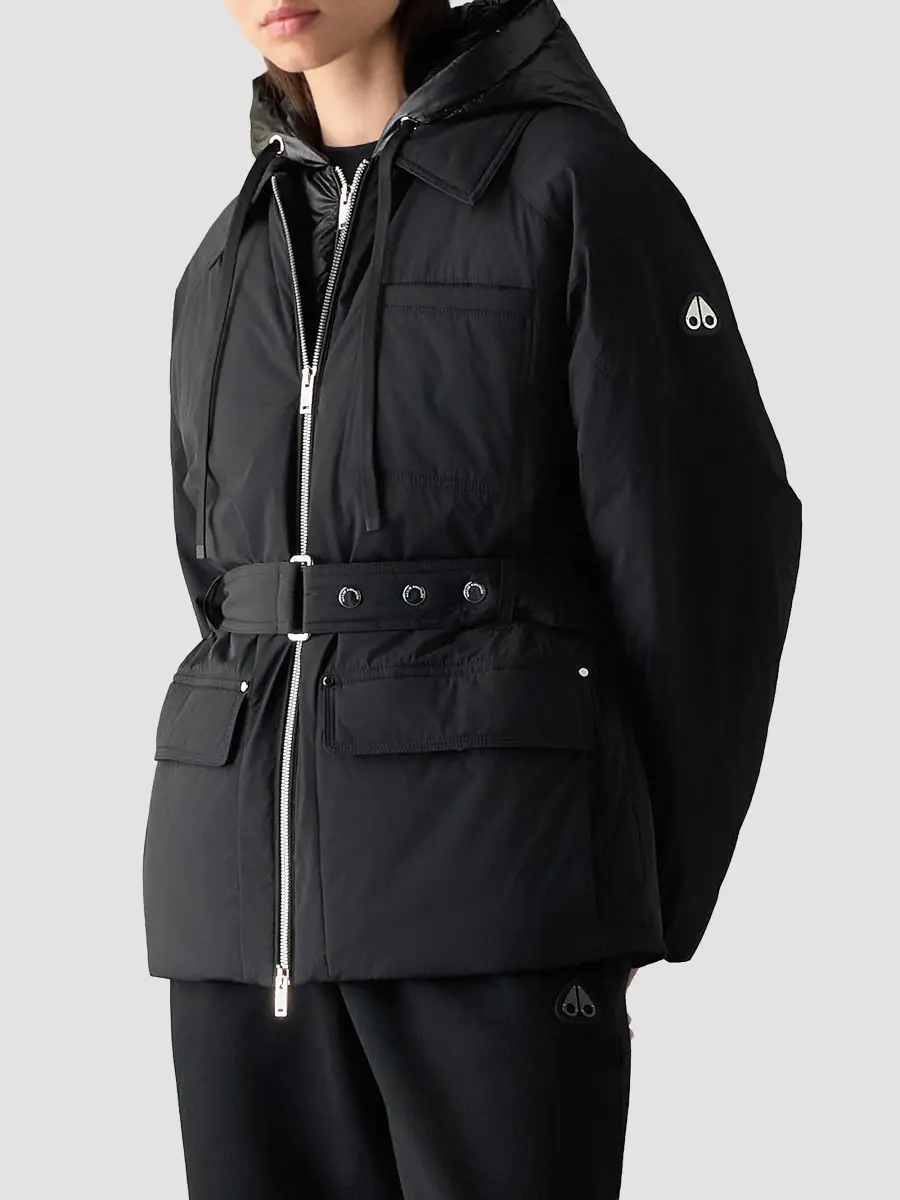 Moose Knuckles Women's Tegan Belted Down Coat | Thumbnail 4 Moose Knuckles Women's Tegan Belted Down Coat | Thumbnail 4