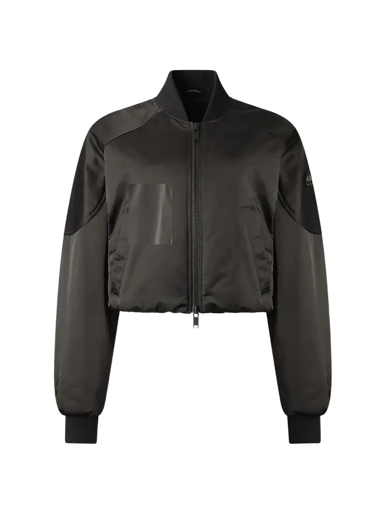 Moose Knuckles Women's Satin Drift Satin Bomber