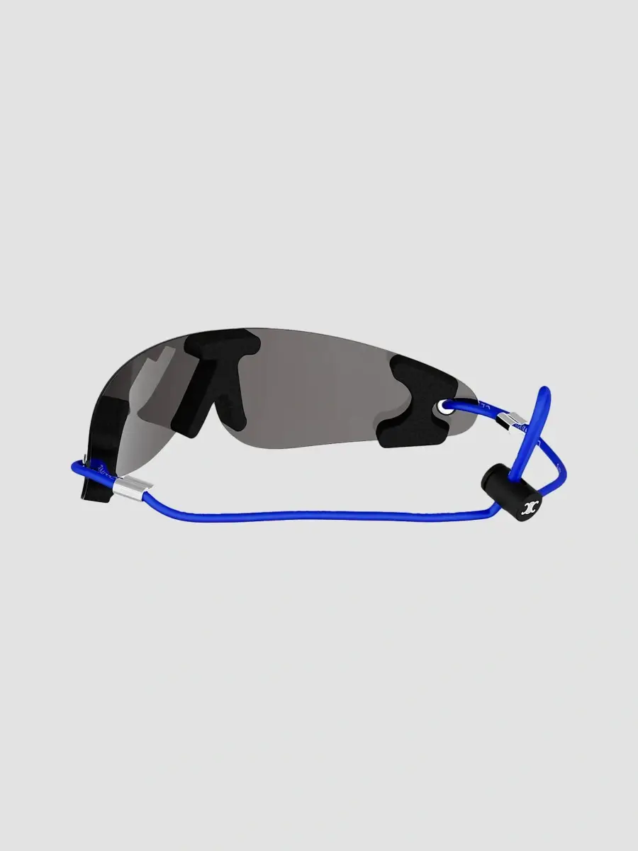 Celine Men's Défilé Runner Shield Sunglasses | Thumbnail 3 Celine Men's Défilé Runner Shield Sunglasses | Thumbnail 3