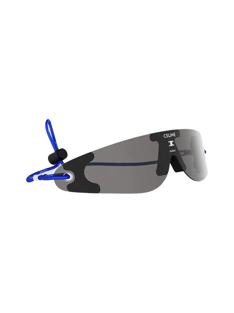 Celine Men's Défilé Runner Shield Sunglasses