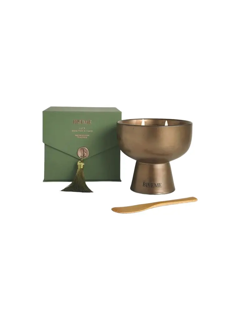 Blueme Joy Black Plum & Cassis Scented Candle