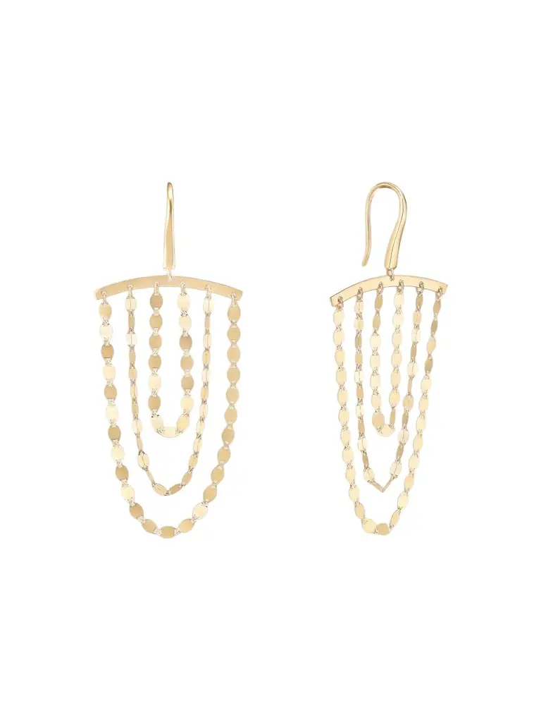 Lana Women's Blake Cascade 14K Yellow Gold Chain Drop Earrings