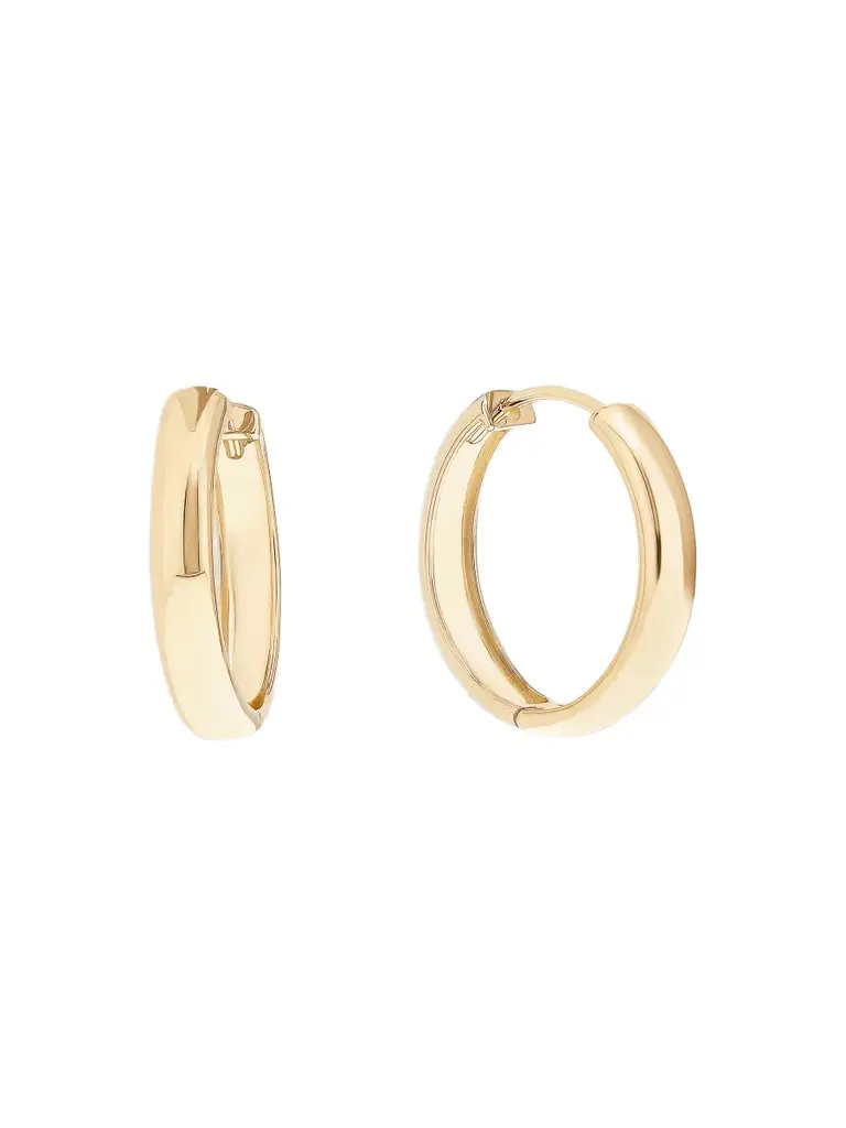 Women's 14K Yellow Gold Huggie Earrings Women's 14K Yellow Gold Huggie Earrings