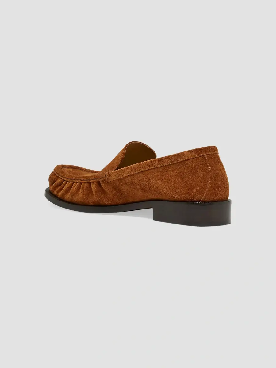 Dries Van Noten Men's Creased-Toe Suede Loafers | Thumbnail 4 Dries Van Noten Men's Creased-Toe Suede Loafers | Thumbnail 4