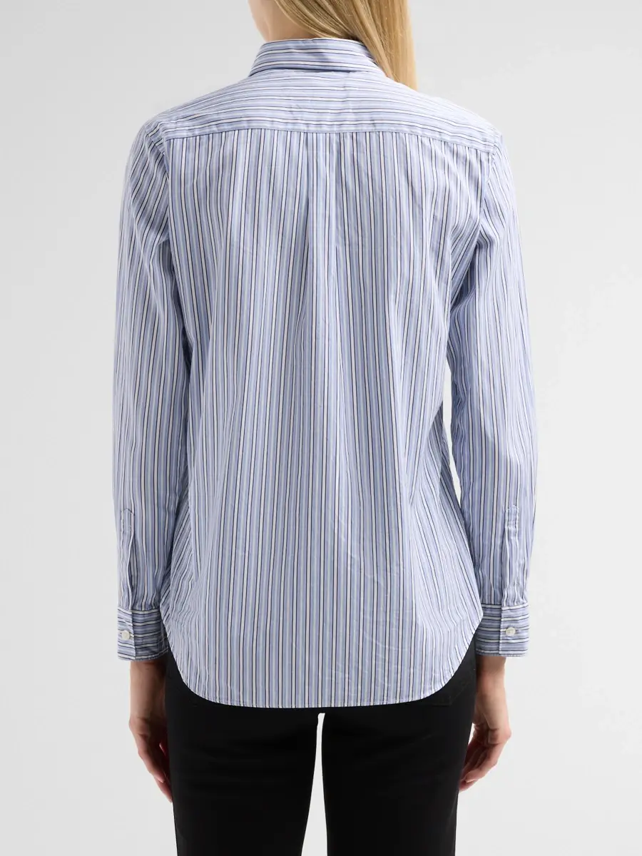Comme des Garçons Women's Striped Cotton Shirt | Thumbnail 3 Comme des Garçons Women's Striped Cotton Shirt | Thumbnail 3