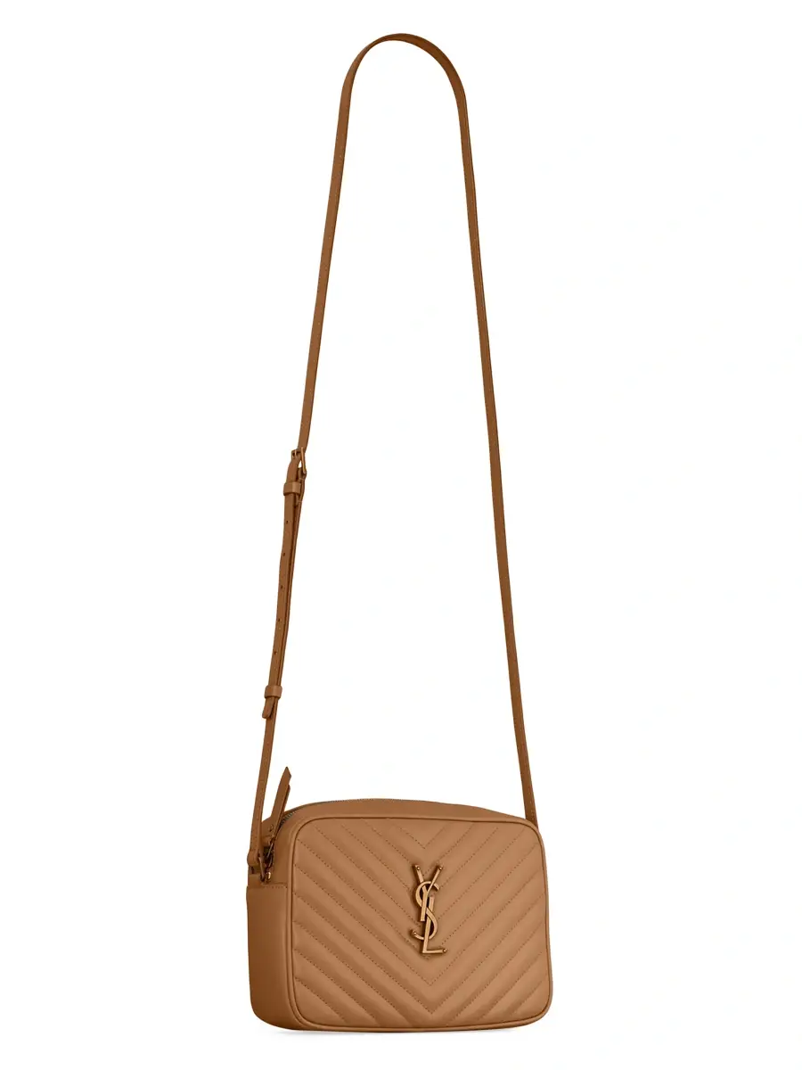 Saint Laurent Women's Lou Camera Crossbody Bag in Quilted Leather | Thumbnail 4 Saint Laurent Women's Lou Camera Crossbody Bag in Quilted Leather | Thumbnail 4