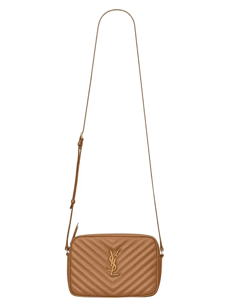 Women's Lou Camera Crossbody Bag in Quilted Leather Women's Lou Camera Crossbody Bag in Quilted Leather