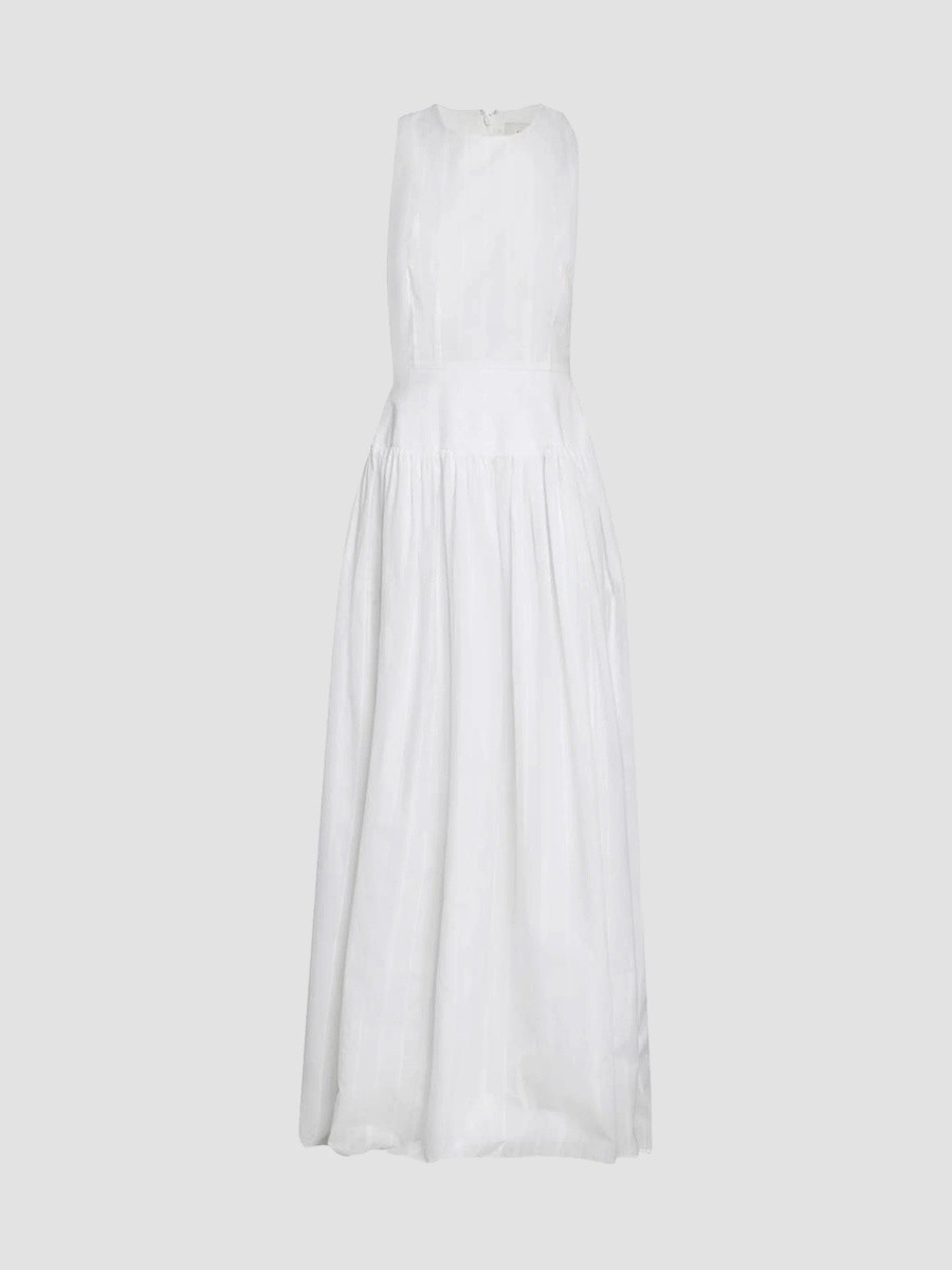 LOULOU STUDIO Women's Ama Structured Maxi Dress