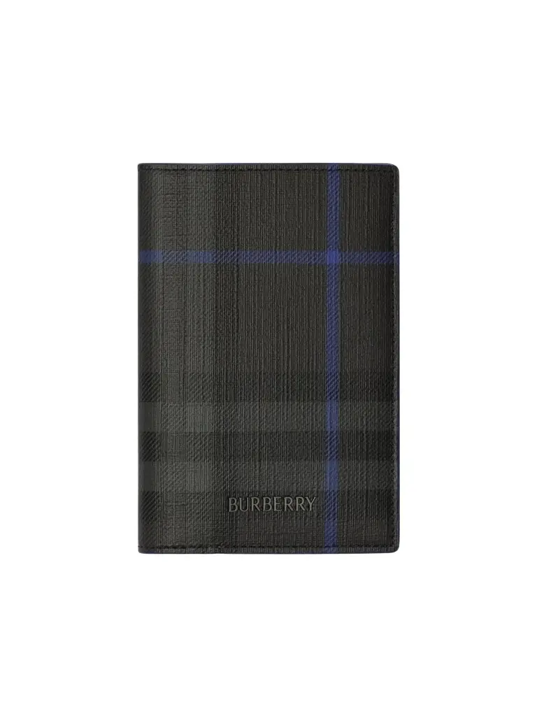 Burberry City Check Passport Holder