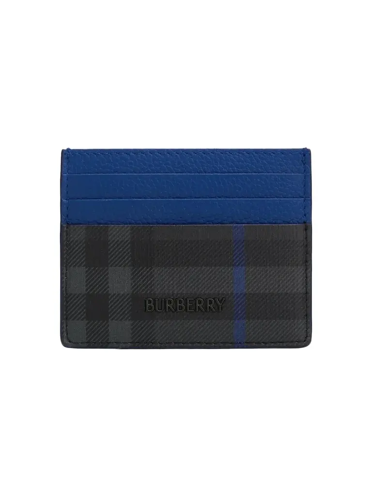 Burberry Men's City Check Card Case
