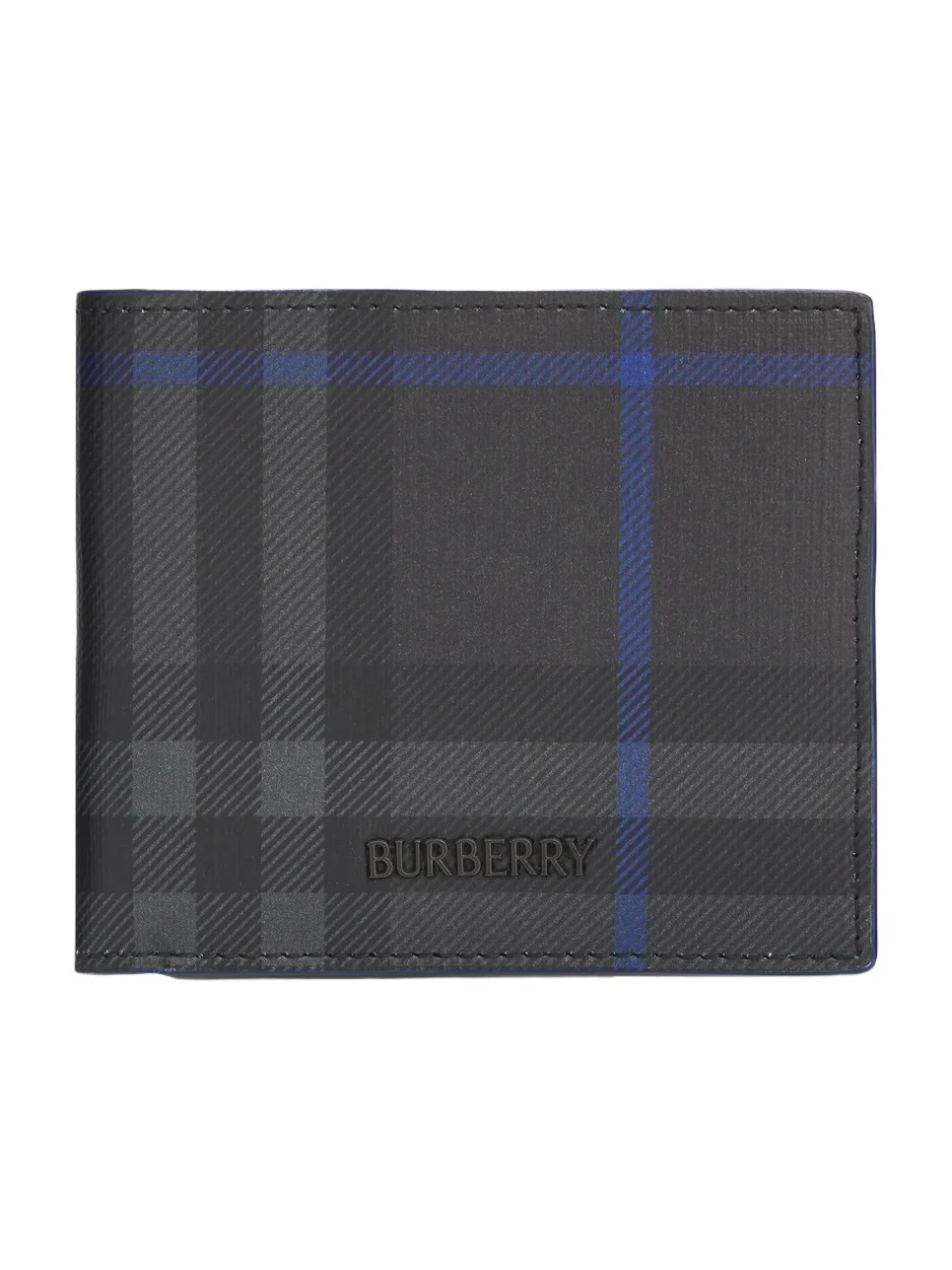 Burberry Men's City Check Bifold Wallet