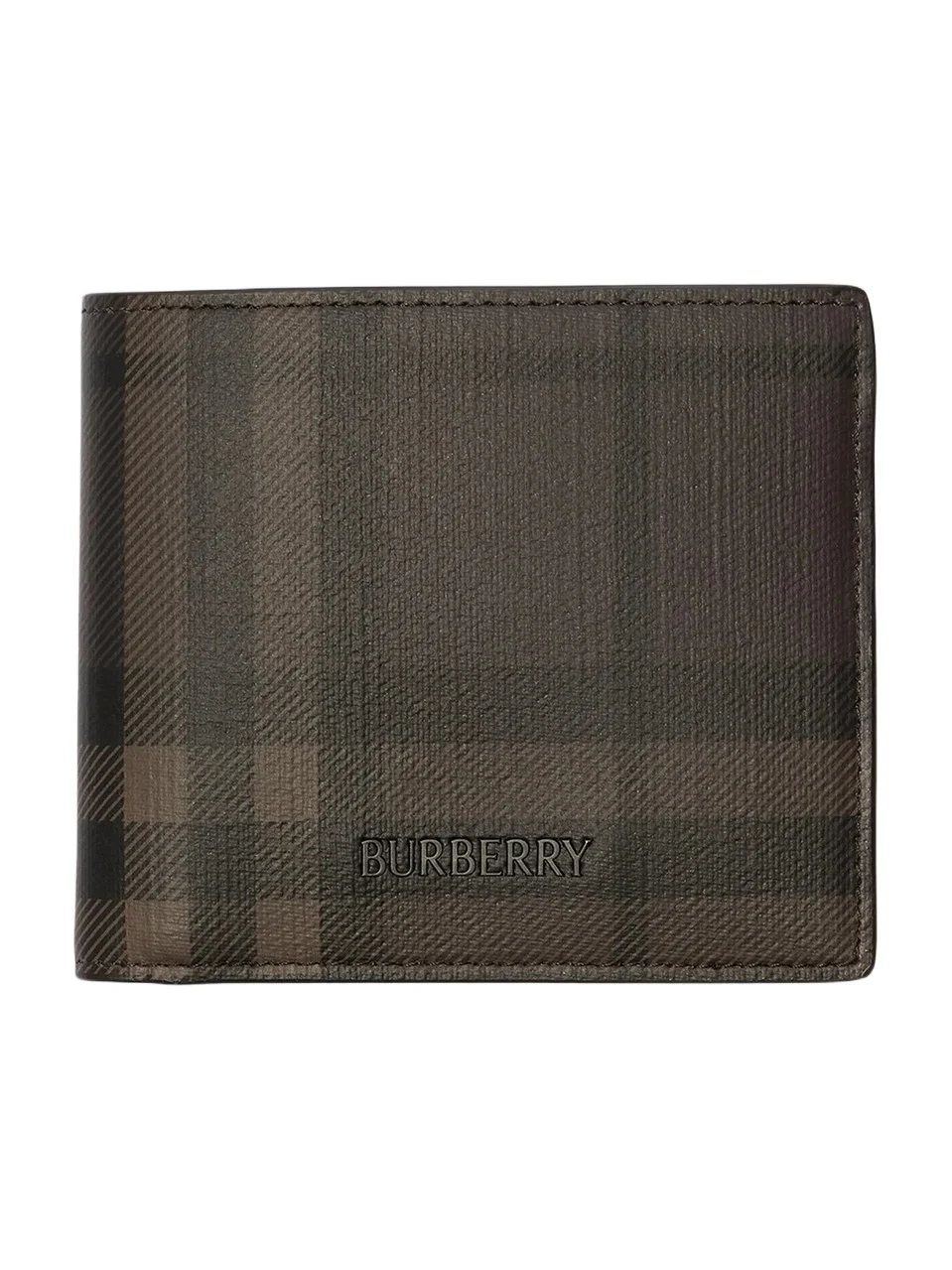 Burberry Men's City Check Bifold Wallet