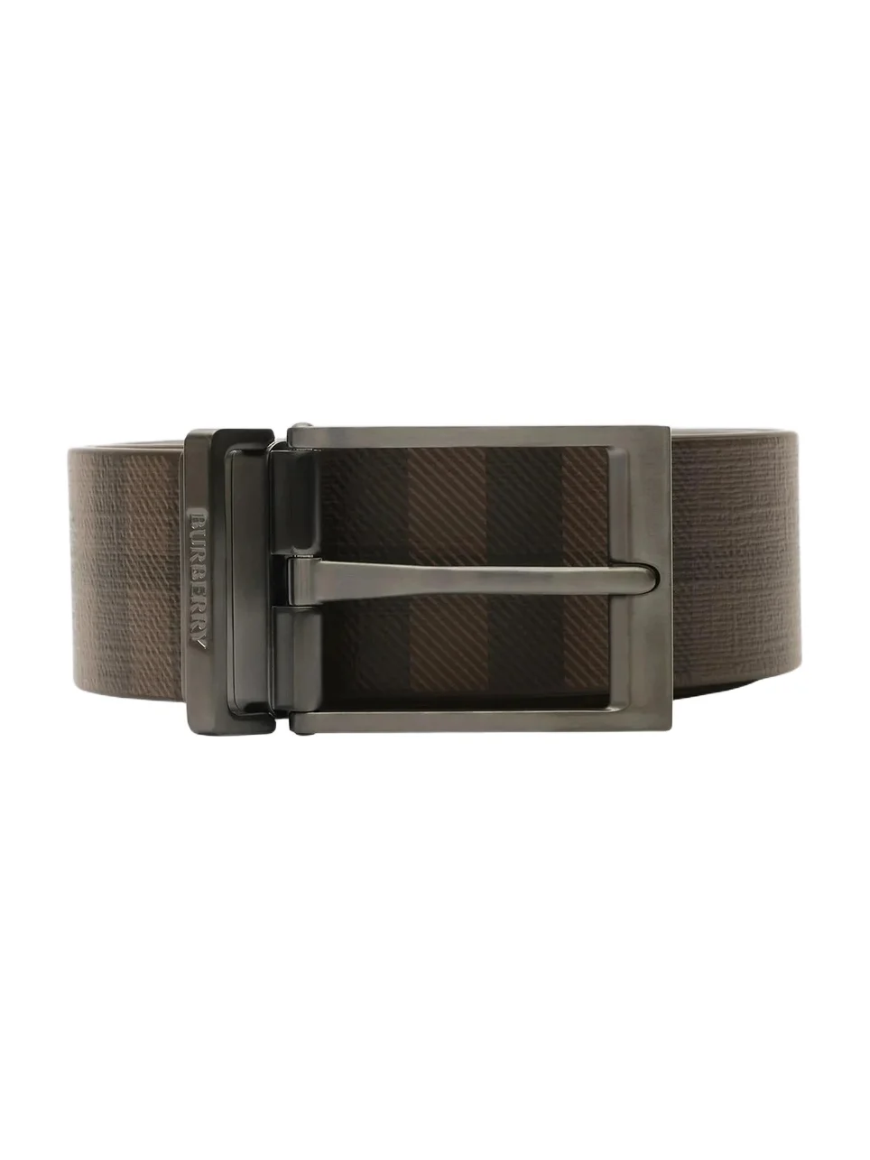 Burberry Men's Reversible Check Belt