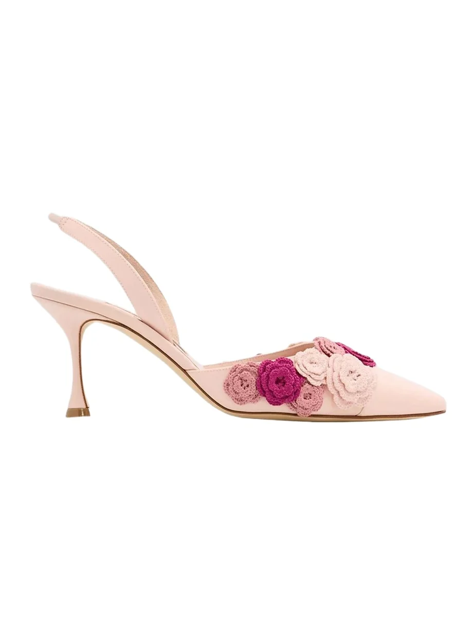 Manolo Blahnik Women's Svemutasli 70MM Slingback Pumps