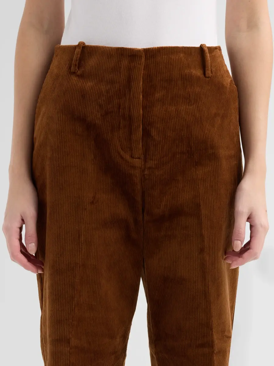 Ganni Women's Corduroy Low Crotch Pants | Thumbnail 5 Ganni Women's Corduroy Low Crotch Pants | Thumbnail 5