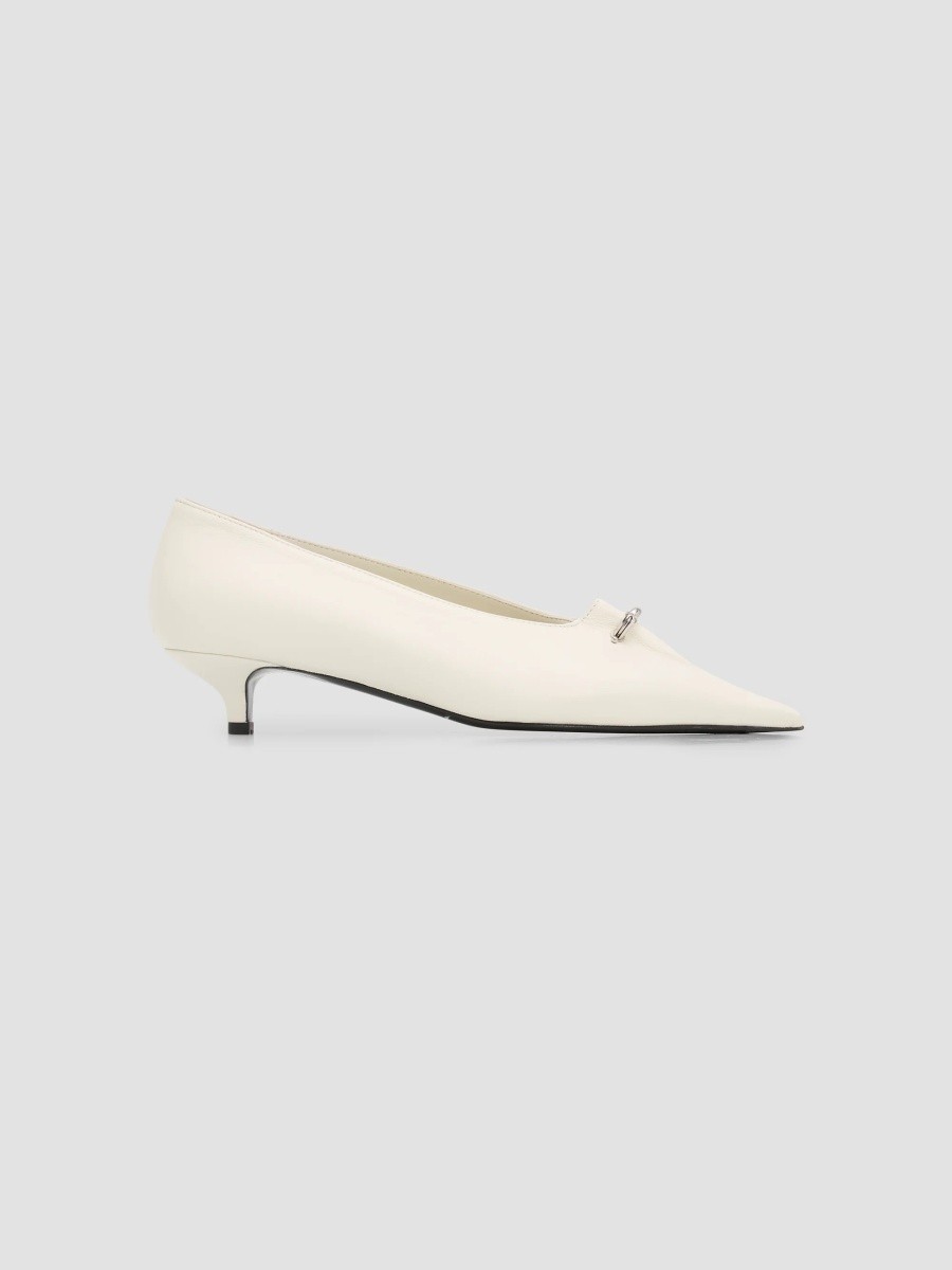 Women's Sharp 35MM Pierced Leather Pumps Women's Sharp 35MM Pierced Leather Pumps