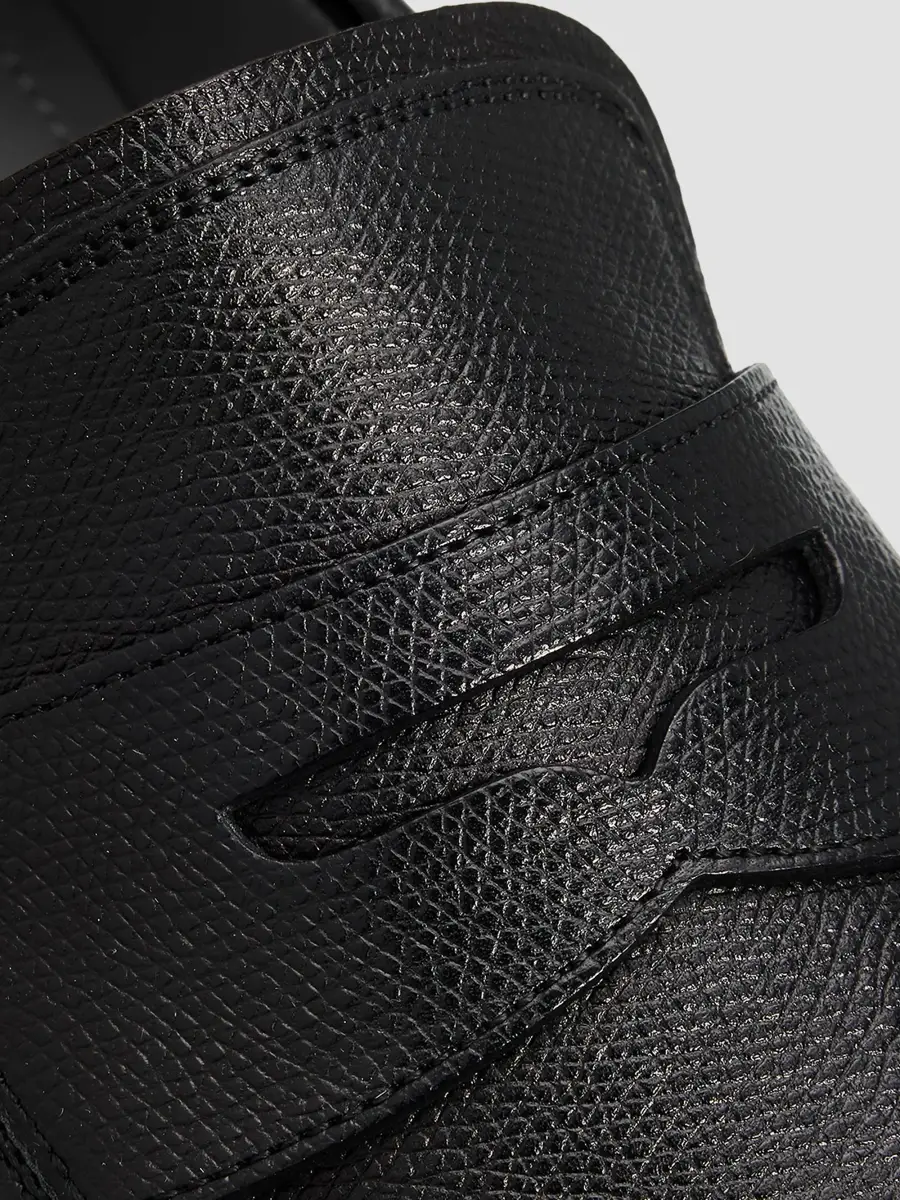 Ferragamo Men's Stefanovit Suede Penny Loafers | Thumbnail 5