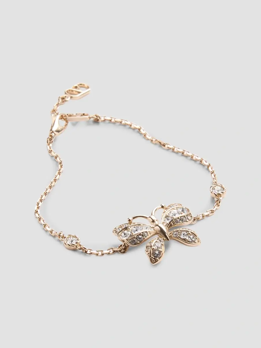 Valentino Women's Flutterby Bracelet in Metal and Swarovski Crystals | Thumbnail 3 Valentino Women's Flutterby Bracelet in Metal and Swarovski Crystals | Thumbnail 3