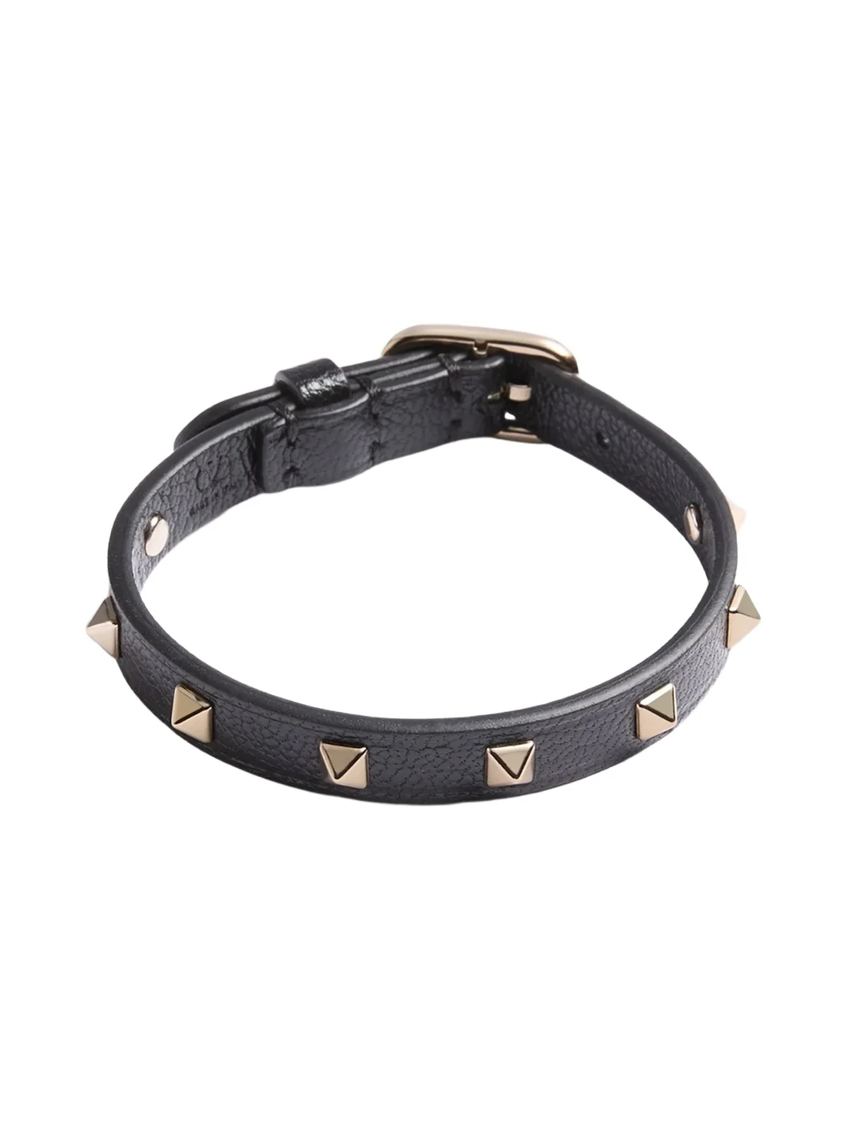 Valentino Women's Spike Leather Bracelet