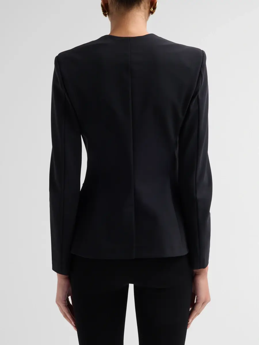 Chiara Boni La Petite Robe Women's Hester Double-Breasted Blazer | Thumbnail 3 Chiara Boni La Petite Robe Women's Hester Double-Breasted Blazer | Thumbnail 3