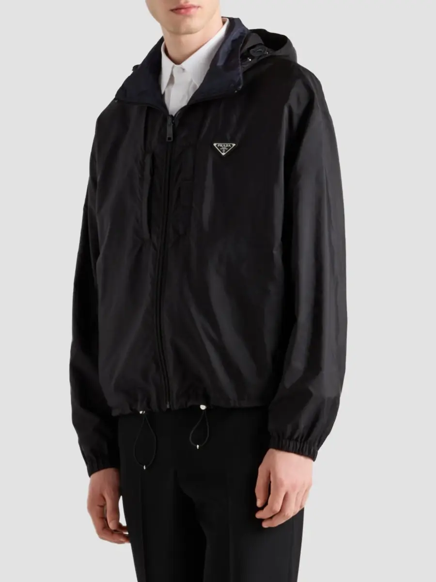 Prada Men's Reversible Re-Nylon Jacket | Thumbnail 3 Prada Men's Reversible Re-Nylon Jacket | Thumbnail 3